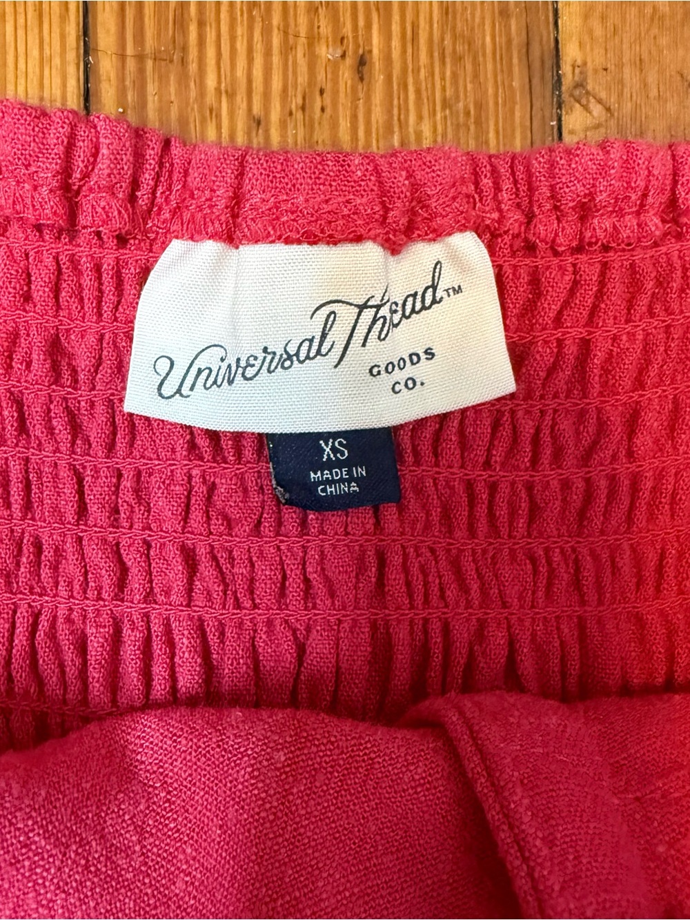 Universal Thread Raspberry Pink Button-Front Mini Sundress - Picture 5 of 8